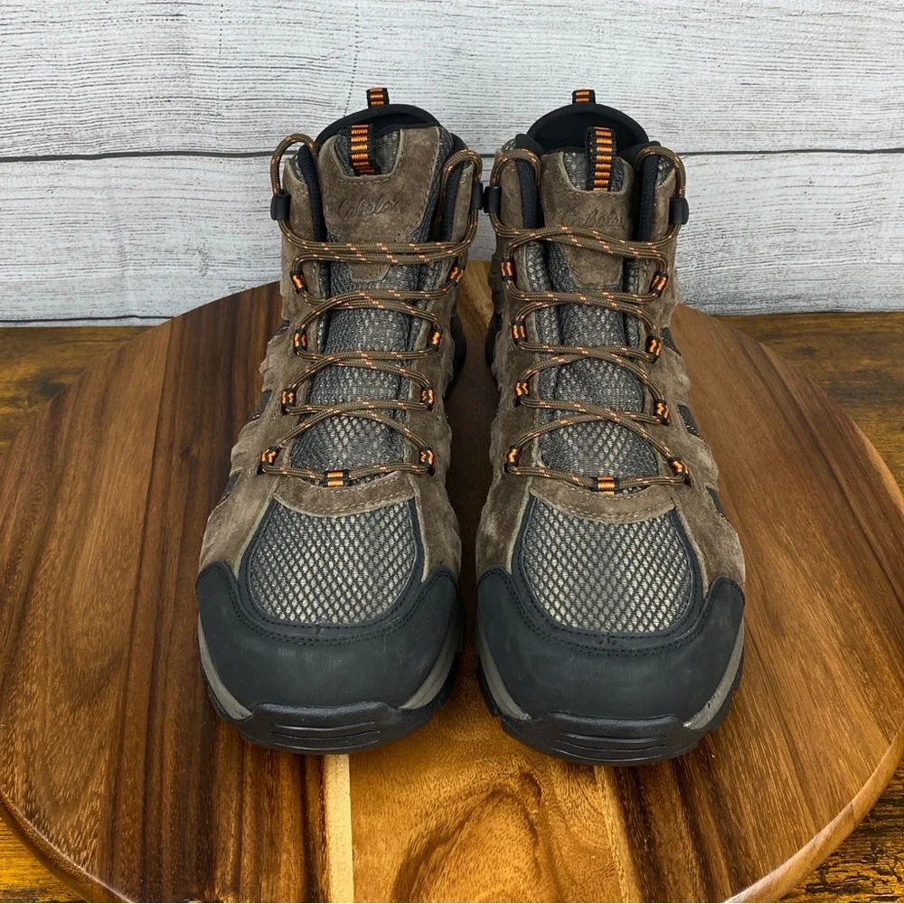 Cabelas 360 Mid Gore-Tex Vibram Hiking Boot Brown Leather Waterproof Men’s 13 D